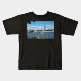 The Rhine River at Koln Kids T-Shirt